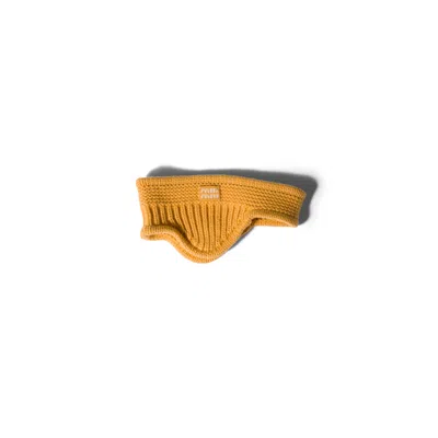 Miu Miu Wool And Cashmere Headband With Ear Flaps In Topaz