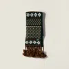 Miu Miu Wool And Cashmere Scarf In Multi