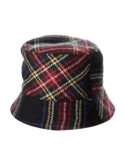 Pre-owned Miu Miu Wool Bucket Hat W/tags In Black