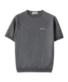 Miu Miu Wool Crew-neck Sweater In Black