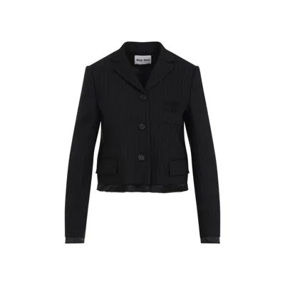 MIU MIU MIU MIU WOOL JACKET