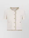 Miu Miu Check-pattern Tweed Jacket