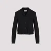 Miu Miu Pinstriped Jacket In Nero