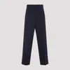 Miu Miu Wool Pants In Blue