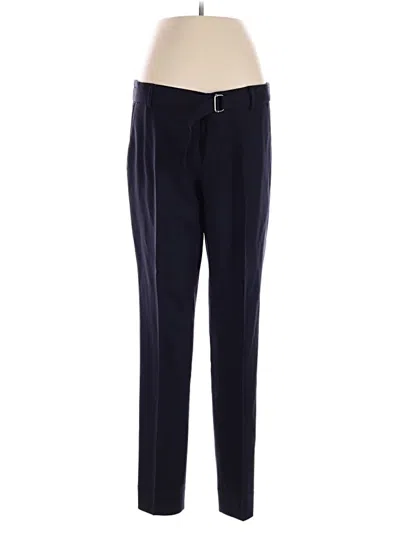 Pre-owned Miu Miu Wool Pants In Blue