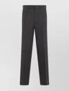 Miu Miu Wool Pants In Grey