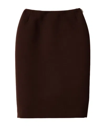 MIU MIU NATTÉ PENCIL SKIRT