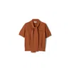 Miu Miu Wool Sweater In Rust