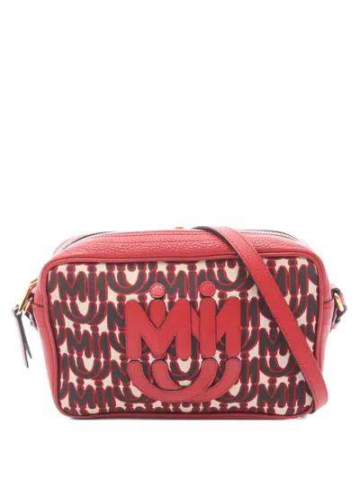 Pre-owned Miu Miu X Mm(paris) 2010 Leather Crossbody Bag In Red