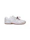 Miu Miu X New Balance 530 Sl Leather Sneakers In White