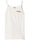 Miu Miu Petit Bateau X  Stretch Jersey Top In White