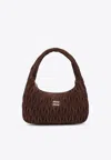 Miu Miu Quilted Top Handle Shoulder Bag