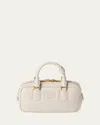 Miu Miu Arcadie Leather Mini-bag In F0k74 Talco