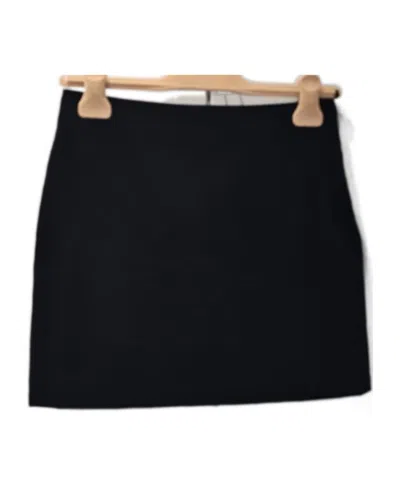 Miu Miu Mini Skirt In Black