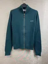 Miu Miu Zipper Cardigan In Blue