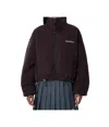 Miu Miu Women Zip-up Fleece Jacket In Black