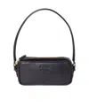 Miu Miu Leather Logo-detail Mini Bag In Black