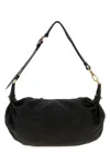 Miu Miu Zipper Shoulder Bag In Black
