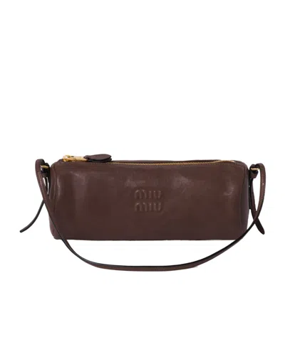 Miu Miu Zippered Shoulder Bag