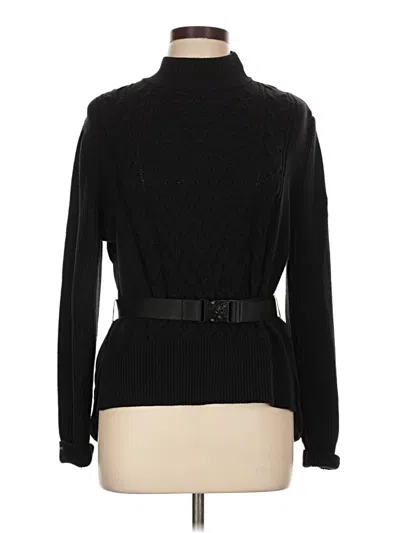 Pre-owned Miumax Turtleneck Sweater In Black