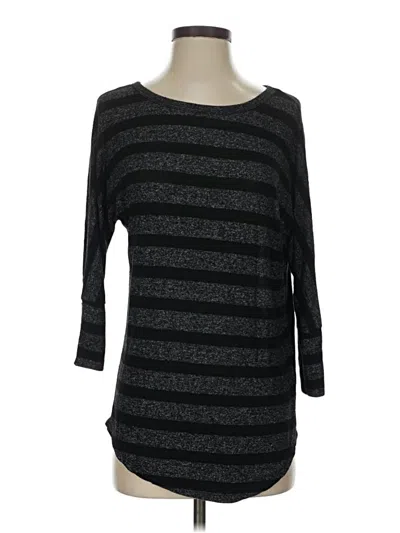 Pre-owned Mix By 41 Hawthorn 3/4 Sleeve T-shirt In Black
