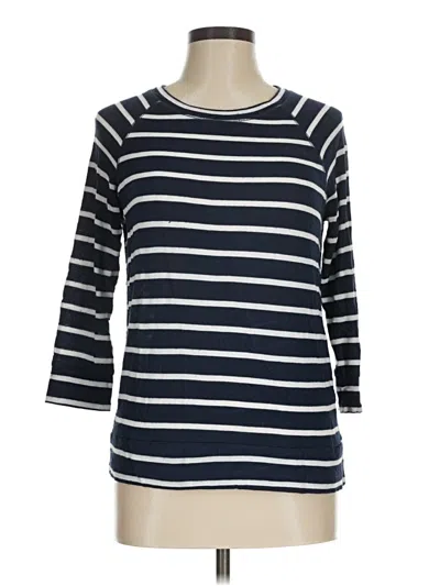 Pre-owned Mix By 41 Hawthorn 3/4 Sleeve T-shirt In Blue