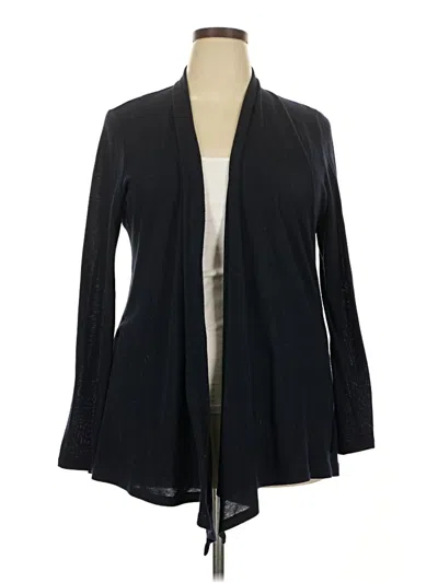 Pre-owned Mix By 41 Hawthorn Cardigan Sweater In Black