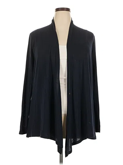 Pre-owned Mix By 41 Hawthorn Cardigan Sweater In Black