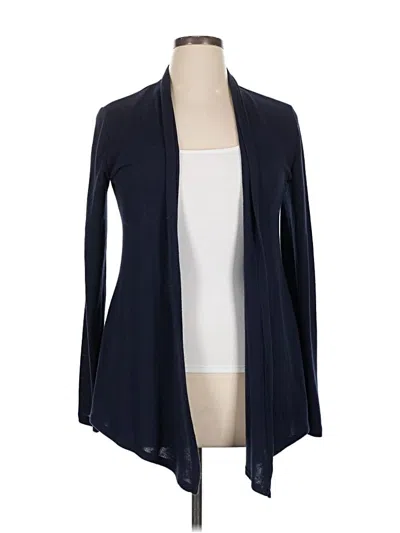 Pre-owned Mix By 41 Hawthorn Cardigan Sweater In Blue