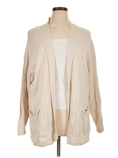 Pre-owned Mix By 41 Hawthorn Cardigan Sweater In Brown