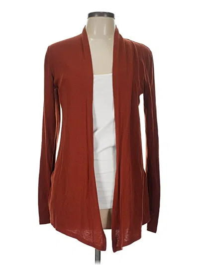 Pre-owned Mix By 41 Hawthorn Cardigan Sweater In Brown