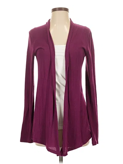 Pre-owned Mix By 41 Hawthorn Cardigan Sweater In Burgundy