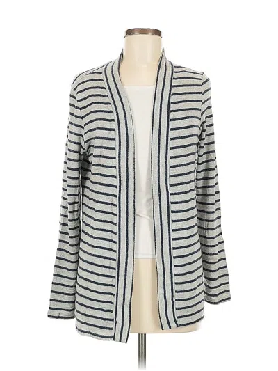 Pre-owned Mix By 41 Hawthorn Cardigan Sweater In Gray