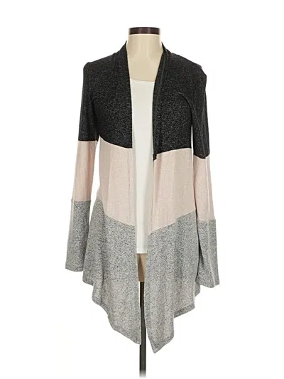 Pre-owned Mix By 41 Hawthorn Cardigan Sweater In Gray