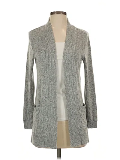 Pre-owned Mix By 41 Hawthorn Cardigan Sweater In Gray