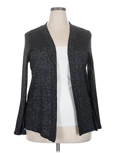 Pre-owned Mix By 41 Hawthorn Cardigan Sweater In Gray