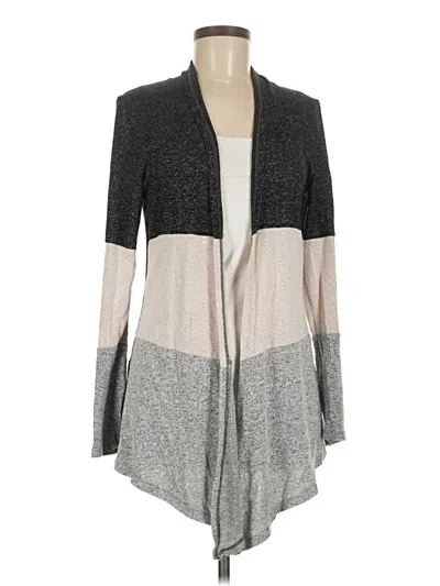 Pre-owned Mix By 41 Hawthorn Cardigan Sweater In Gray