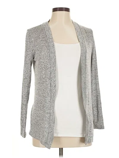 Pre-owned Mix By 41 Hawthorn Cardigan Sweater In Gray