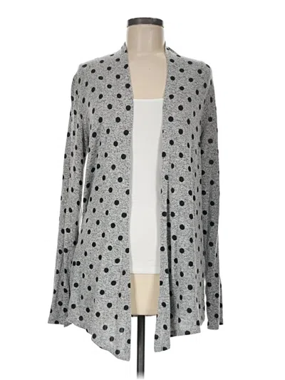 Pre-owned Mix By 41 Hawthorn Cardigan Sweater In Gray