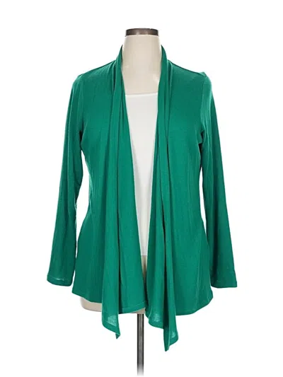 Pre-owned Mix By 41 Hawthorn Cardigan Sweater In Green