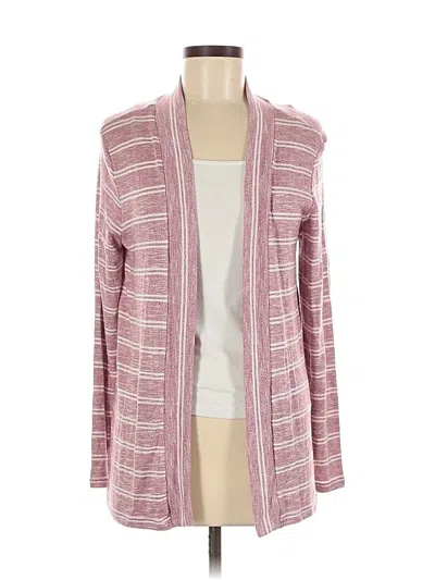 Pre-owned Mix By 41 Hawthorn Cardigan Sweater In Pink