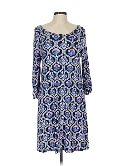 Pre-owned Mix By 41 Hawthorn Casual Dress In Blue