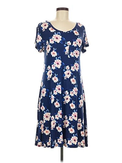 Pre-owned Mix By 41 Hawthorn Casual Dress In Blue