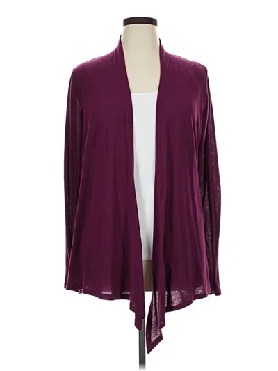 Pre-owned Mix By 41 Hawthorn Kimono In Burgundy