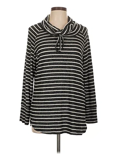 Pre-owned Mix By 41 Hawthorn Pullover Sweater In Black