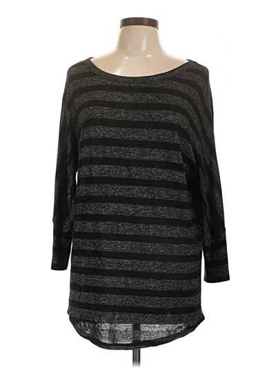 Pre-owned Mix By 41 Hawthorn Pullover Sweater In Black