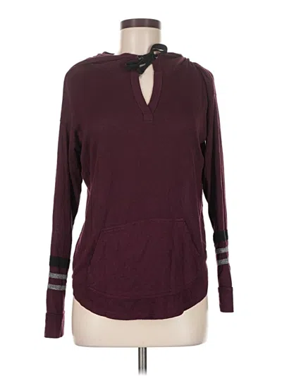 Pre-owned Mix By 41 Hawthorn Pullover Sweater In Burgundy