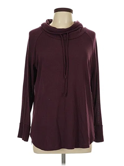 Pre-owned Mix By 41 Hawthorn Pullover Sweater In Burgundy