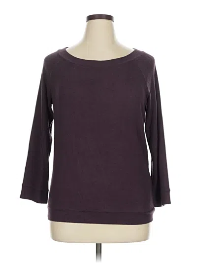 Pre-owned Mix By 41 Hawthorn Pullover Sweater In Purple