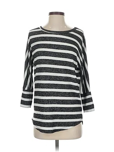 Pre-owned Mix By 41 Hawthorn Pullover Sweater In Silver